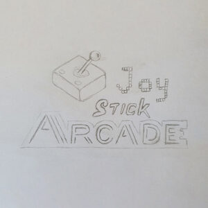 Joy Stick Arcade logo ontwerp door Marketing from A to Z Zaandijk