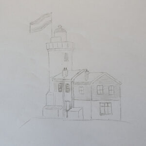 Lighthouse vuurtoren Paard van Marken logo ontwerp door Marketing from A to Z Zaandijk