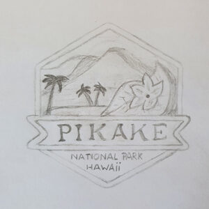 Pikake logo ontwerp door Marketing from A to Z Zaandijk