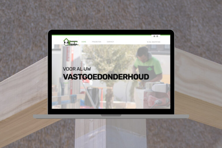 Vrienden Vastgoedonderhoud webdesign door Marketing from A to Z Zaandijk